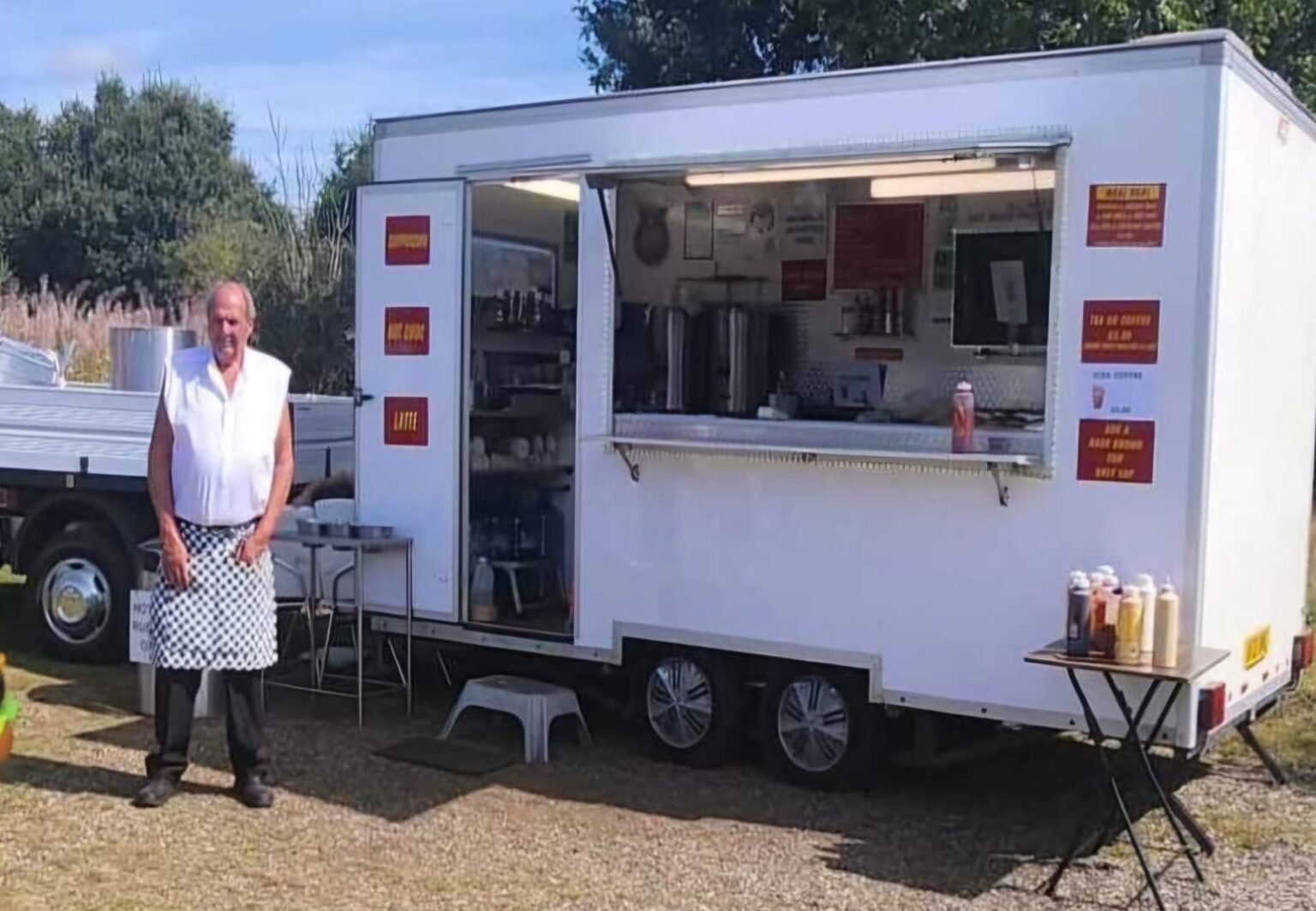 Food Trailer at Car Boot