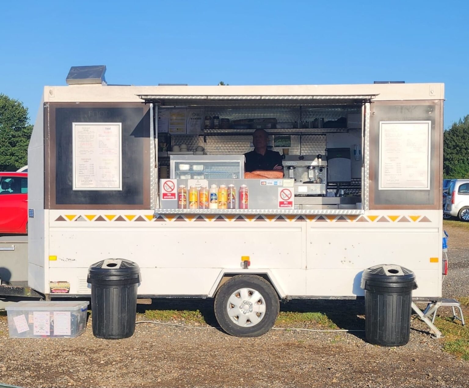 Food Trailer at Car Boot